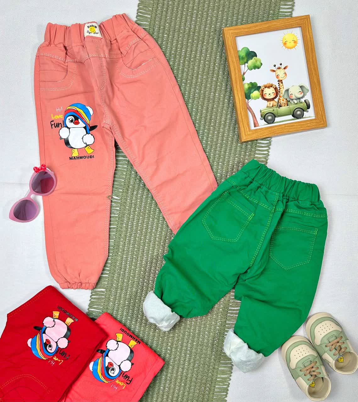 شلوار کتان پنگوئن