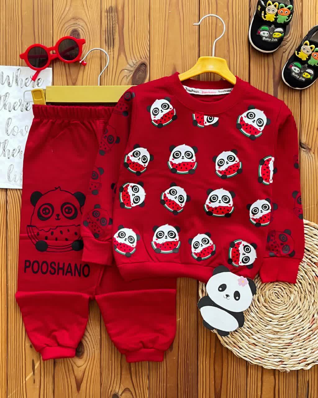 ست بلوز و شلوار  یلدایی پاندا و هندونه