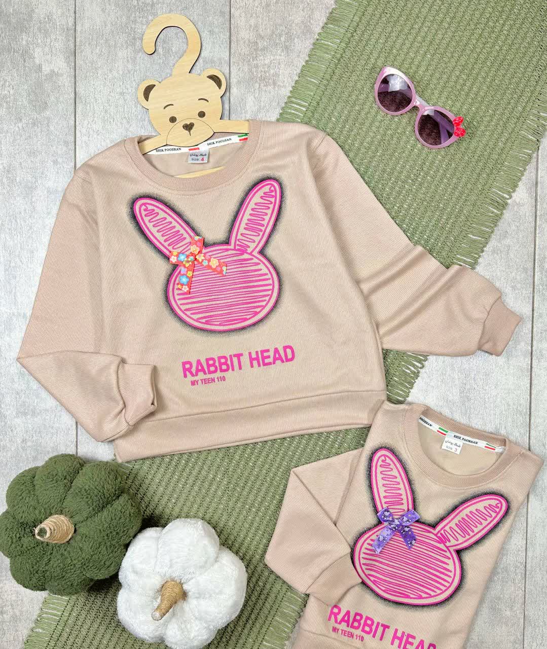 بلوز تک دخترانه خرگوش