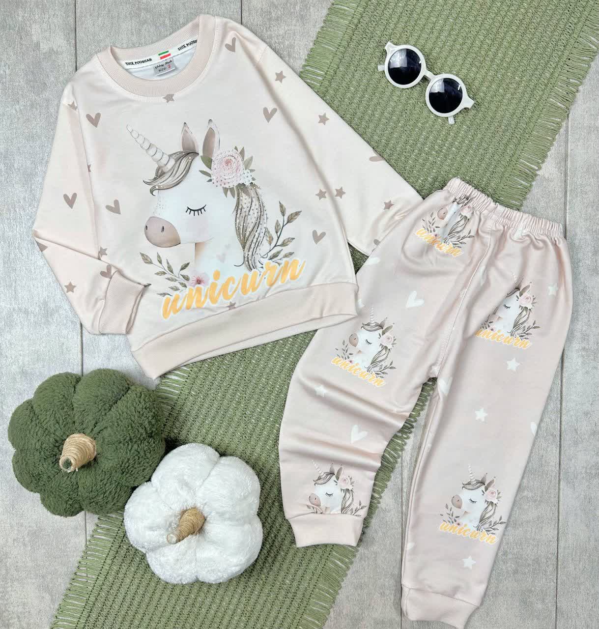 ست بلوز ووشلوار اسب تک شاخ