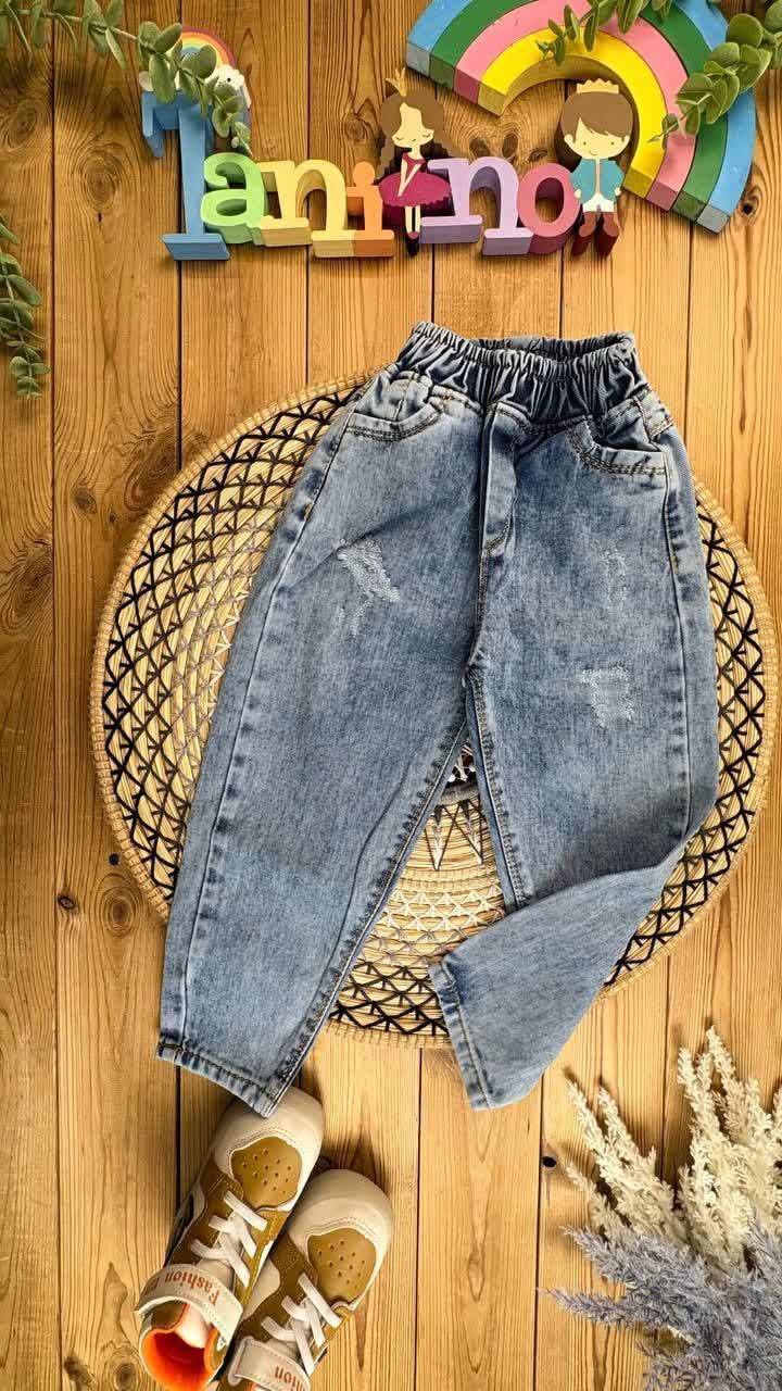 شلوار لی مام استایل