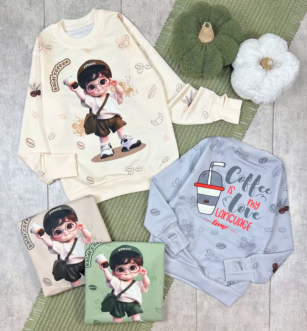 بلوز تک فینگردار پسر قهوه فروش