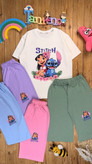 ست تیشرت و شلوارک stitch