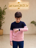 بلوز بافت دورنگ