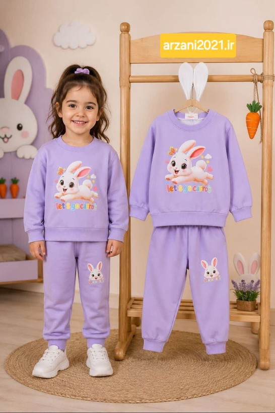 ست بلوز و شلوار خرگوش گوش دراز🐰