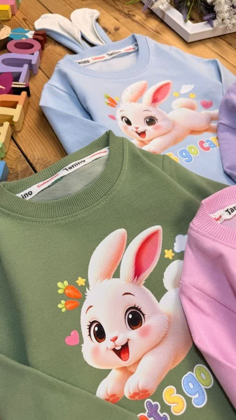 ست بلوز و شلوار خرگوش گوش دراز🐰