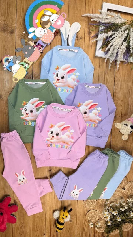 ست بلوز و شلوار خرگوش گوش دراز🐰