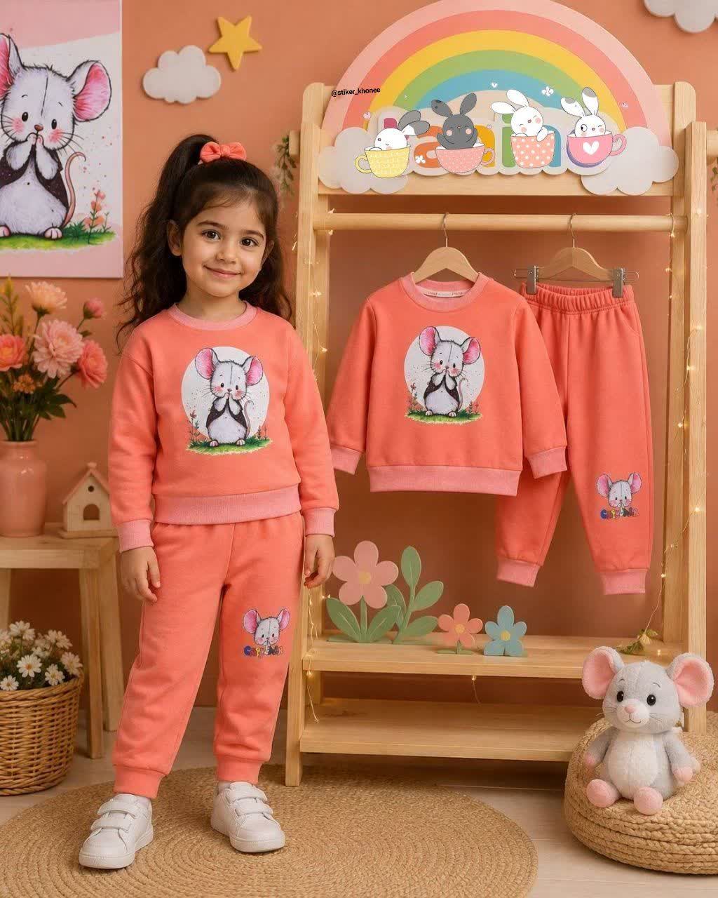 ست بلوز و شلوار موش کوچولو🐭