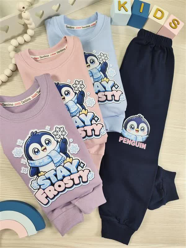 ست بلوز و شلوار پنگوئن🐧