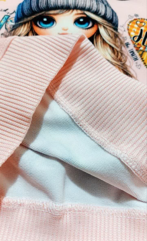 بلوز تک دختر کلاه بافت🧶