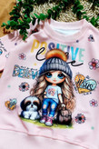 بلوز تک دختر کلاه بافت🧶