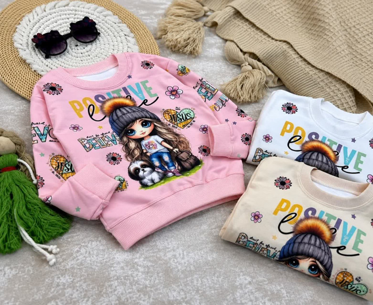 بلوز تک دختر کلاه بافت🧶